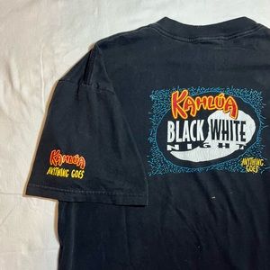 Kahluha black and white ball tee